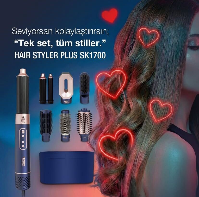 Sevgililer Günü Hediyesi Saç Şekillendirici