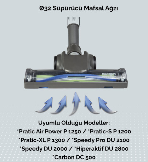 Aır Power Turbo Süpürücü Gövde Antrasit - 7