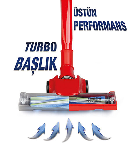Aır Power Turbo Süpürücü Gövde Kırmızı - 1