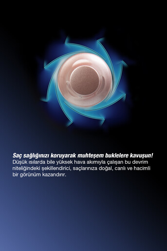 Fantom Hair Styler Plus SK 1700 Saç Şekillendirici Mavi - Thumbnail