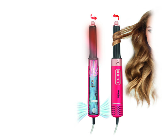 Fantom Hair Styler SK1600 Saç Şekillendirici Nar Çiçeği Kırmızı