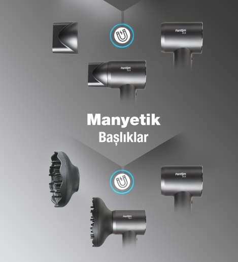 Fantom Jolie SK 2500 Saç Kurutma Makinesi Antrasit - 12