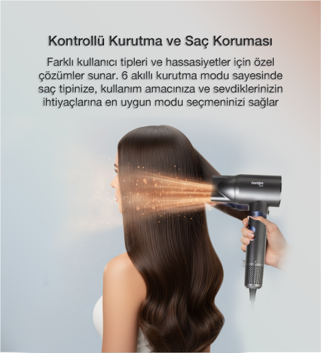 Fantom Jolie SK 2500 Saç Kurutma Makinesi Antrasit - 11