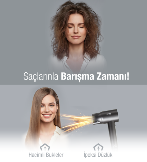 Fantom Jolie SK 2500 Saç Kurutma Makinesi Antrasit - 5