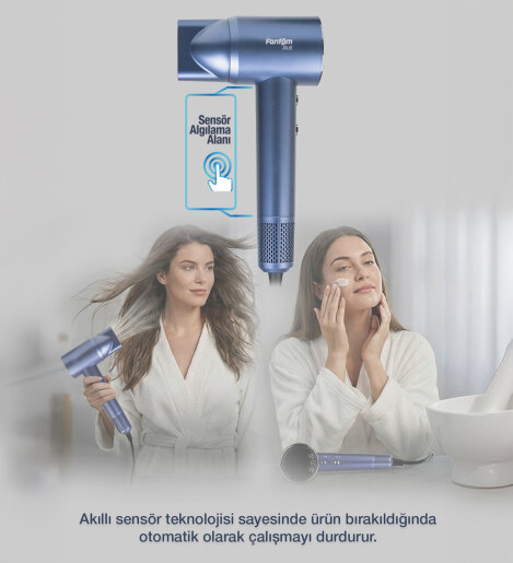 Fantom Jolie SK 2500 Saç Kurutma Makinesi Mavi - 14