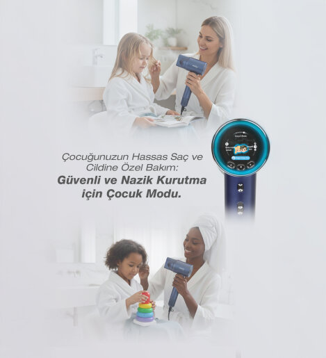 Fantom Jolie SK 2500 Saç Kurutma Makinesi Mavi - 15