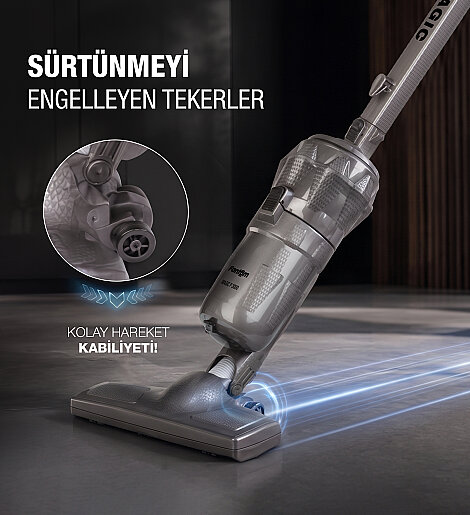Fantom Magıc P 3000 Toz Torbasız Dikey Süpürge Antrasit - 9
