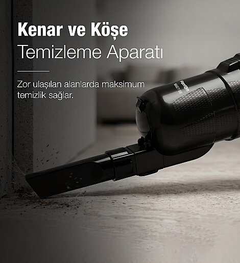Fantom Magıc P 3000 Toz Torbasız Dikey Süpürge Siyah - 11