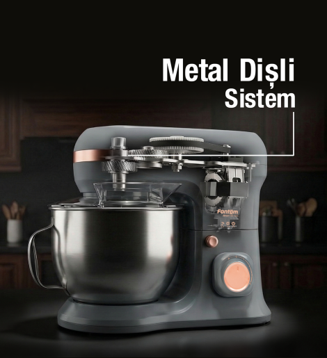 Fantom Nfest Hm 1500 Stand Mıxer Antrasit - 12