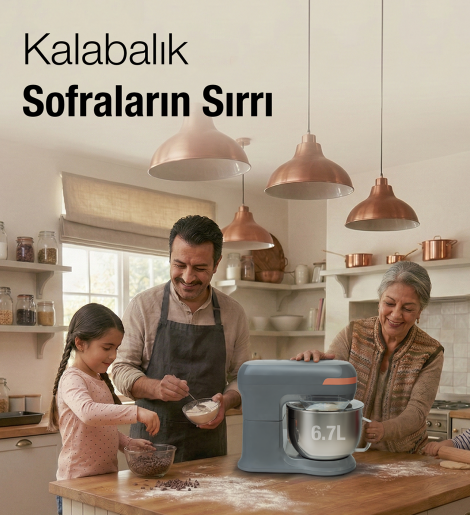 Fantom Nfest Hm 1500 Stand Mıxer Antrasit - 14