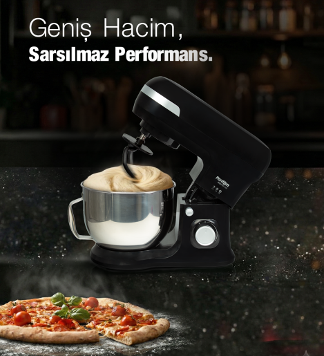 Fantom Nfest Hm 1500 Stand Mıxer Siyah - 9