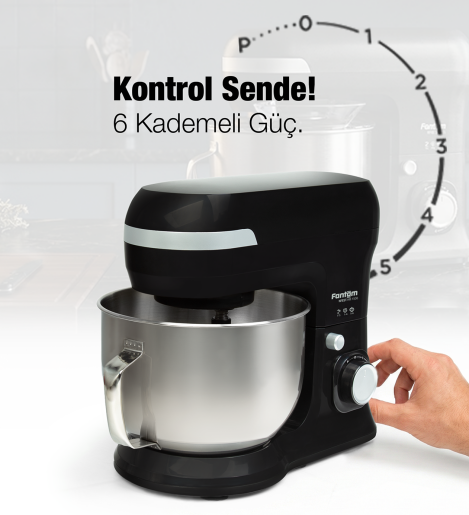 Fantom Nfest Hm 1500 Stand Mıxer Siyah - 16