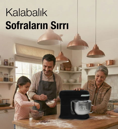 Fantom Nfest Hm 1500 Stand Mıxer Siyah - 14