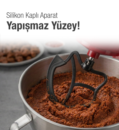 Fantom Nfest Hm 1500 Stand Mıxer Kırmızı - 10