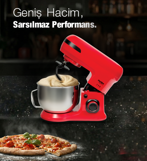 Fantom Nfest Hm 1500 Stand Mıxer Kırmızı - 9