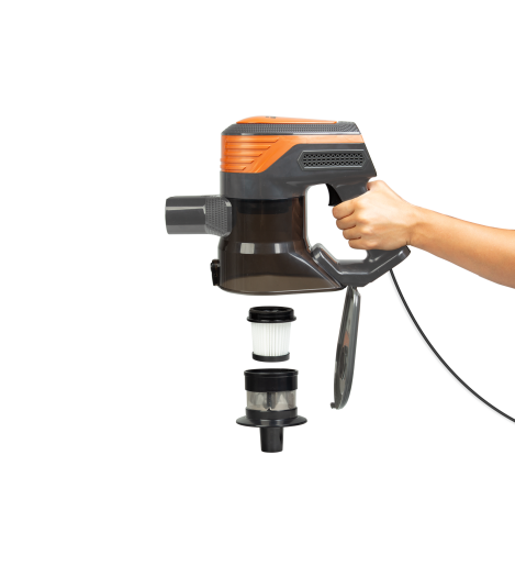 Fantom Pluto P 6000 Cyclone Dikey Elektrikli Süpürge Antrasit - 4