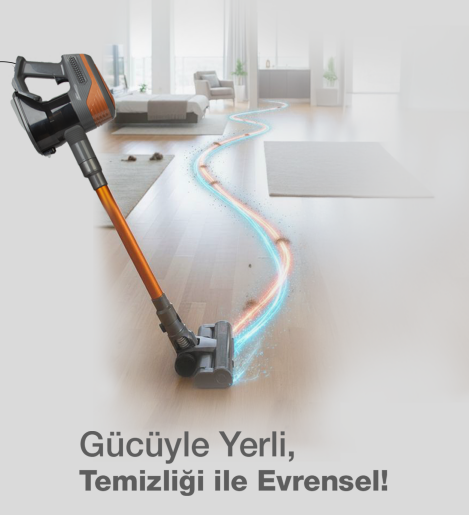 Fantom Pluto P 6000 Cyclone Dikey Elektrikli Süpürge Antrasit - 15