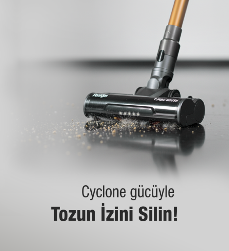Fantom Pluto P 6000 Cyclone Dikey Elektrikli Süpürge Antrasit - 7