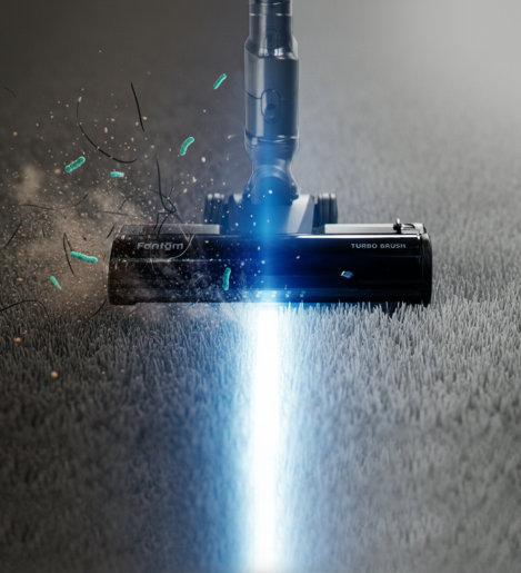 Fantom Pluto P 6000 Cyclone Dikey Elektrikli Süpürge Antrasit - 11