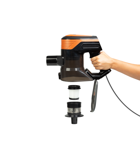 Fantom Pluto P 6000 Cyclone Dikey Elektrikli Süpürge Siyah - 4