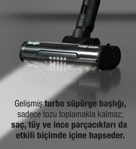 Fantom Pluto P 6000 Cyclone Dikey Elektrikli Süpürge Siyah - 14