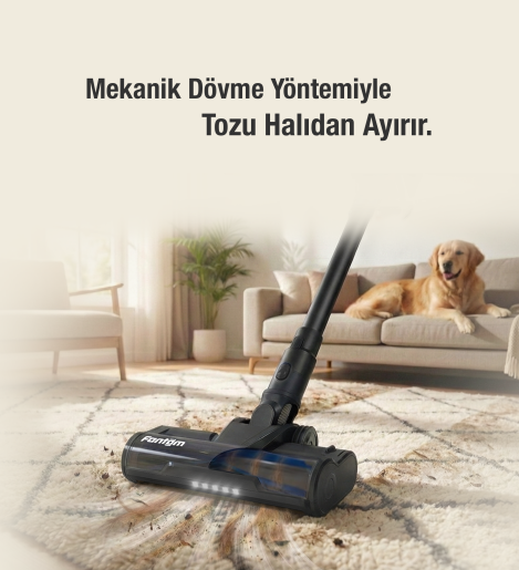 Fantom Pluto P 6000 Cyclone Dikey Elektrikli Süpürge Siyah - 9