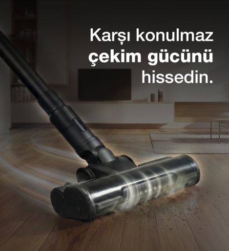 Fantom Pluto P 6100 Plus Cyclone Elektrikli Moplu Dikey Süpürge Siyah - 8