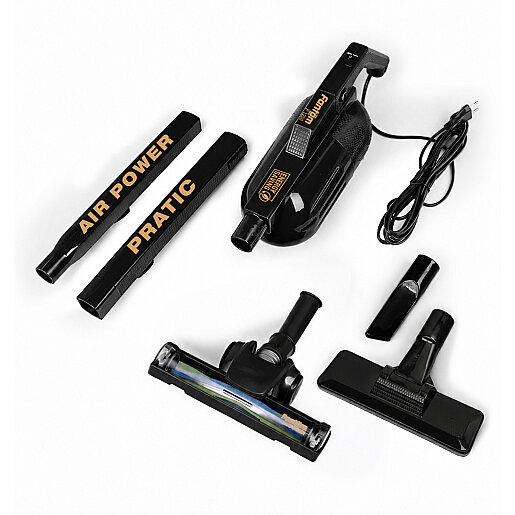 Fantom Pratic Aır Power P 1250 Siyah Torbasız Dönebilen Turbo Başlıklı Dikey Süpürge - 3