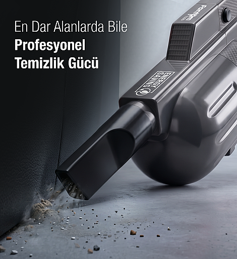 Fantom Pratıc-S P 1200 Toz Torbasız Dikey Süpürge Antrasit - 9