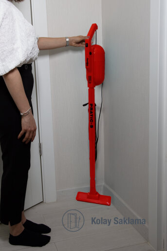 Fantom Pratıc-S P 1200 Toz Torbasız Dikey Süpürge Kırmızı - 7