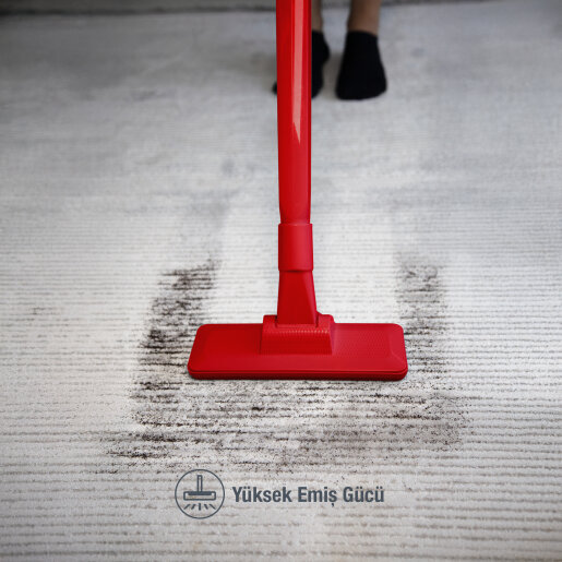 Fantom Pratıc-S P 1200 Toz Torbasız Dikey Süpürge Kırmızı - 5