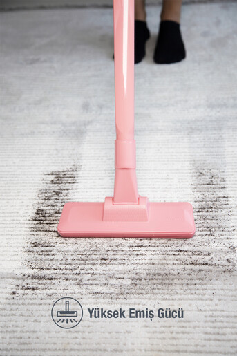 Fantom Pratıc-S P 1200 Toz Torbasız Dikey Süpürge Pembe - 5