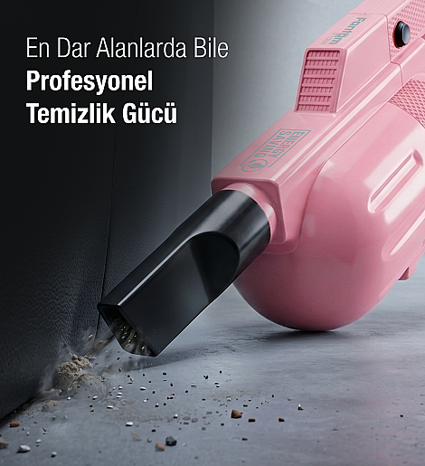 Fantom Pratıc-S P 1200 Toz Torbasız Dikey Süpürge Pembe - 9