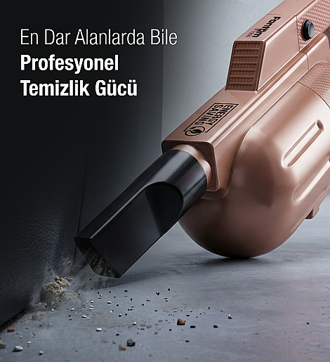 Fantom Pratıc-S P 1200 Toz Torbasız Dikey Süpürge Rose Gold - 9