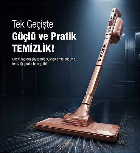Fantom Pratıc-S P 1200 Toz Torbasız Dikey Süpürge Rose Gold - 7