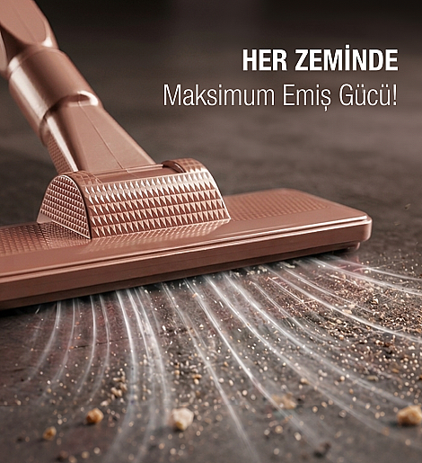 Fantom Pratıc-S P 1200 Toz Torbasız Dikey Süpürge Rose Gold - 4