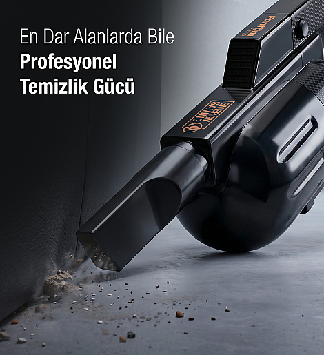Fantom Pratıc-S P 1200 Toz Torbasız Dikey Süpürge Siyah - 9