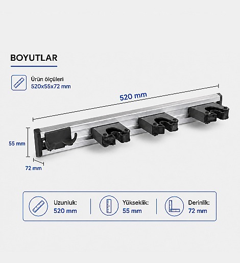 FANTOM PROCART MAS 716A MOB TUTUCU VE ASKI STANDI - 2