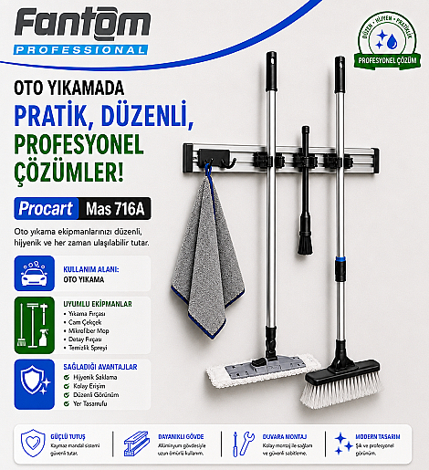 FANTOM PROCART MAS 716A MOB TUTUCU VE ASKI STANDI - 5