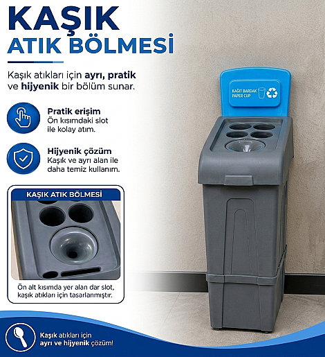 Fantom Procycle 70S Bardak Atık Kovası - 8