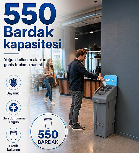 Fantom Procycle 70S Bardak Atık Kovası - 6