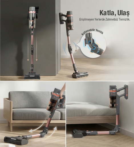 Fantom Quantum P 2050 Dikey Şarjlı Süp. Antrasit - 19