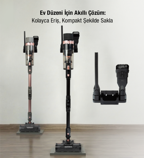 Fantom Quantum P 2050 Dikey Şarjlı Süp. Siyah - 20