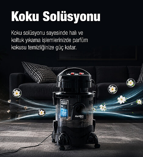 Fantom Robotıx CC 9500 Halı Yıkama Makinesi Siyah - 18