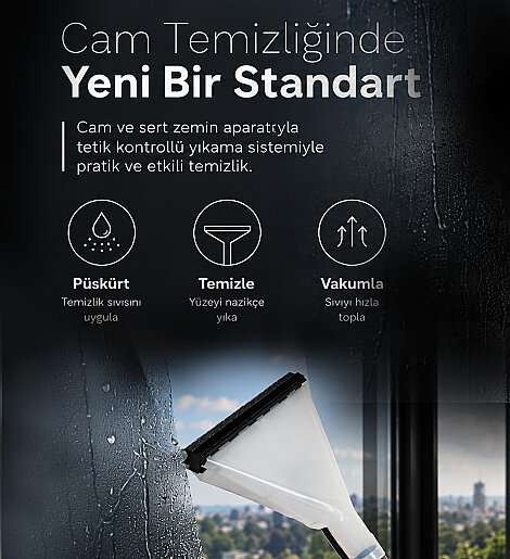 Fantom Robotıx CC 9500 Halı Yıkama Makinesi Siyah - 21