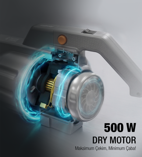 Fantom Speedy Pro DU 2100 Dikey Süpürge Antrasit - 7