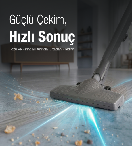 Fantom Speedy Pro DU 2100 Dikey Süpürge Antrasit - 6