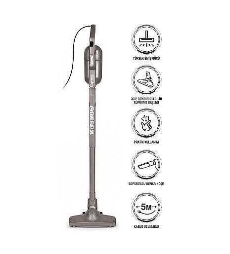 Fantom Speedy Pro DU 2100 Dikey Süpürge Antrasit - 1