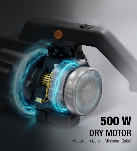 Fantom Speedy Pro DU 2100 Dikey Süpürge Siyah - 7