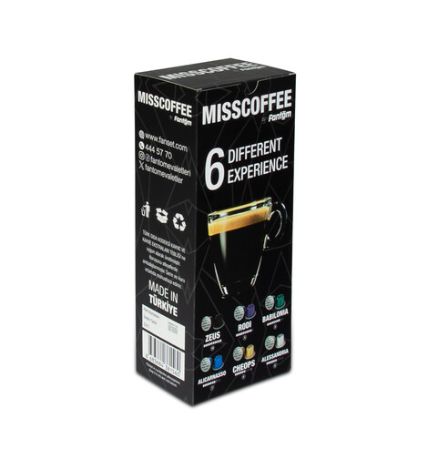 Mısscoffee 6 Farklı Deneyim Kutusu Nespresso Sistem Uyumlu
